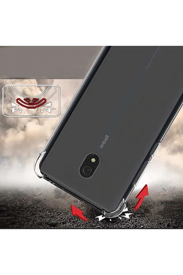 Xiaomi Redmi 8A Kılıf Zore Nitro Anti Shock Silikon