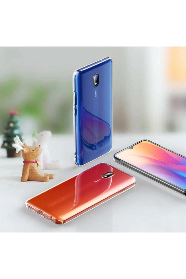Xiaomi Redmi 8A Kılıf Zore Süper Silikon Kapak