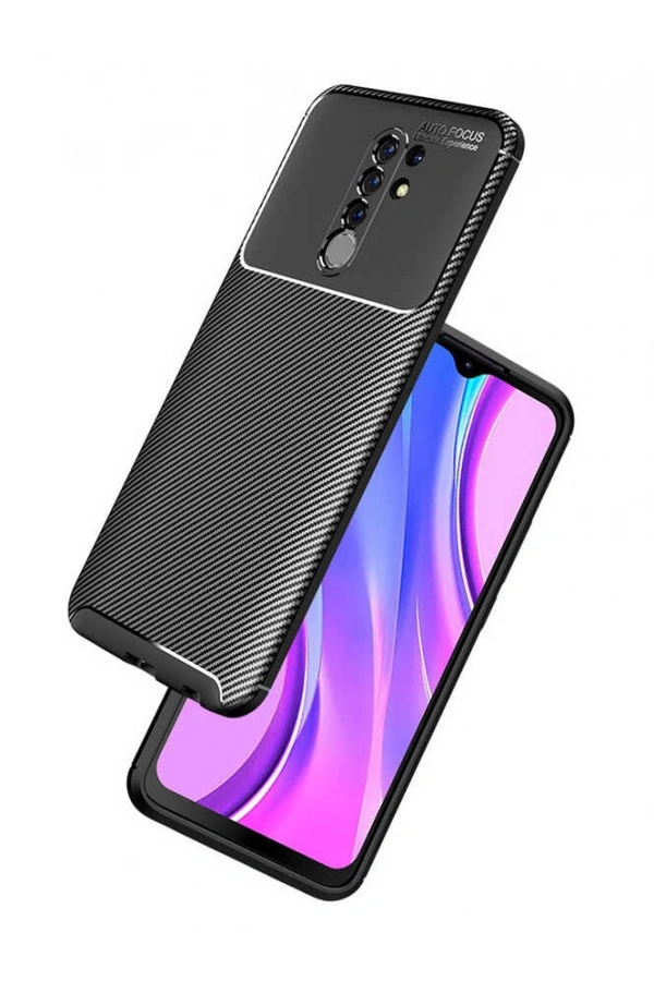 Xiaomi Redmi 9 Kılıf Zore Negro Silikon Kapak