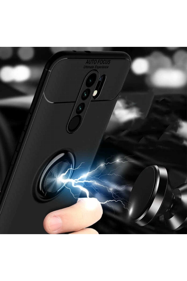 Xiaomi Redmi 9 Kılıf Zore Ravel Silikon Kapak