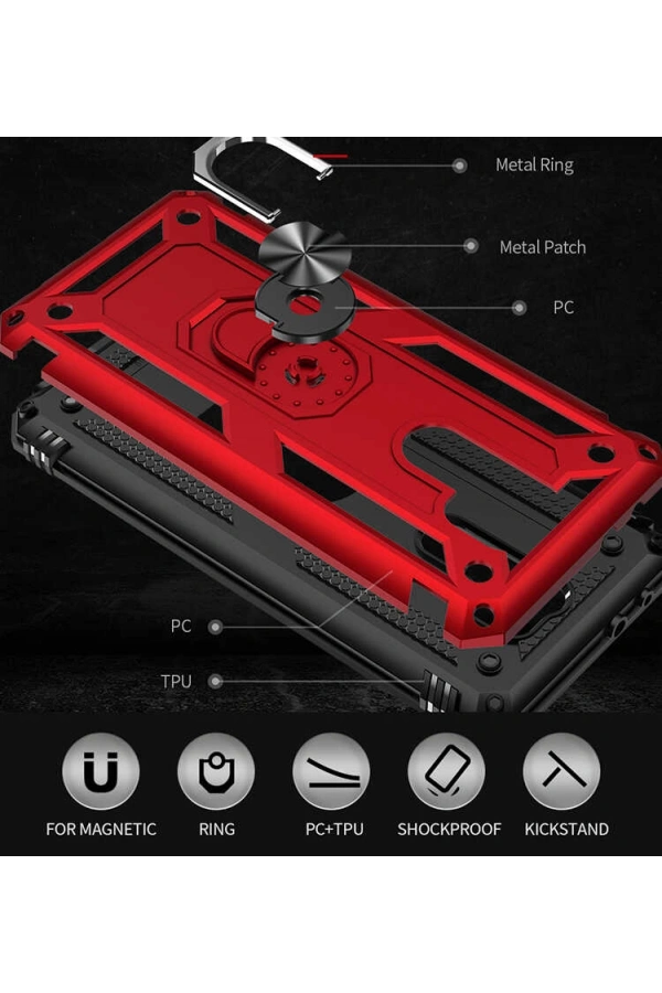 Xiaomi Redmi 9 Kılıf Zore Vega Kapak