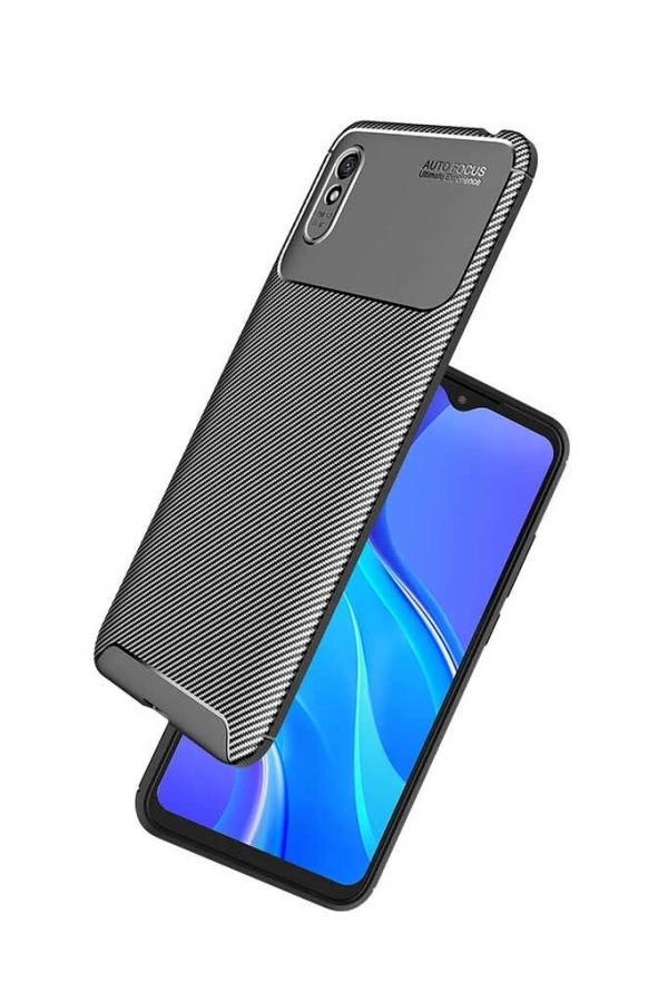 Xiaomi Redmi 9A Kılıf Zore Negro Silikon Kapak