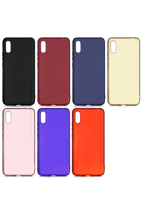 Xiaomi Redmi 9A Kılıf Zore Premier Silikon Kapak