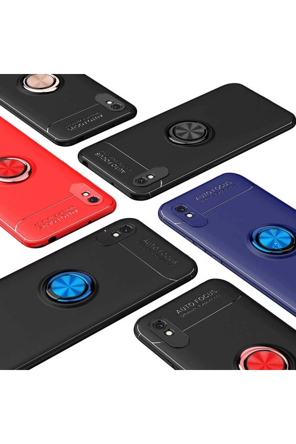 Xiaomi Redmi 9A Kılıf Zore Ravel Silikon Kapak