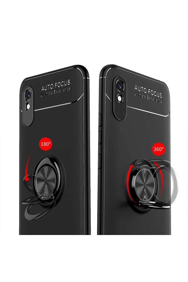 Xiaomi Redmi 9A Kılıf Zore Ravel Silikon Kapak
