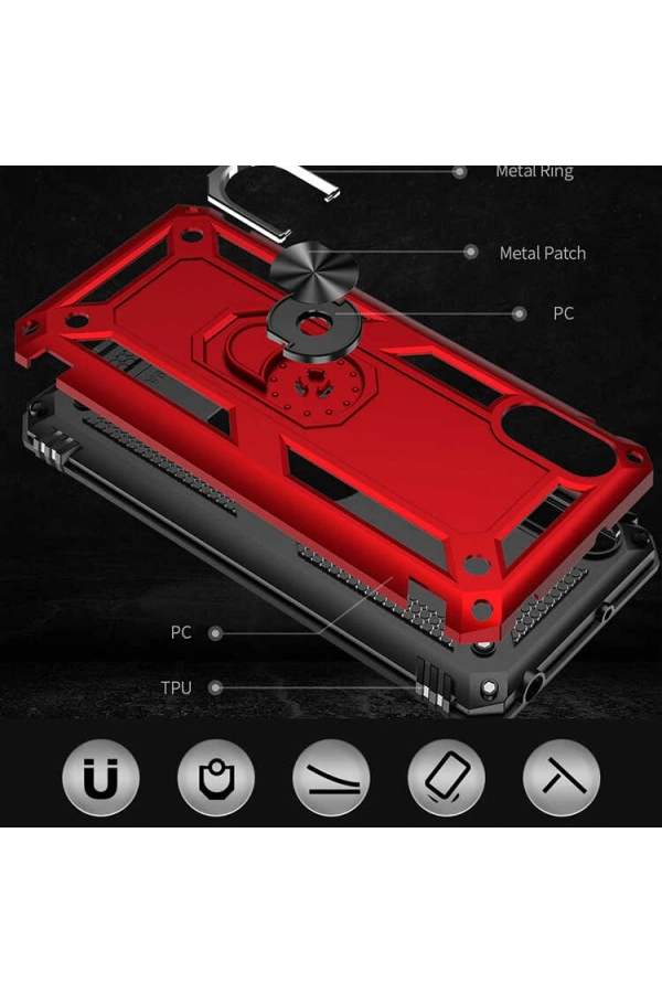 Xiaomi Redmi 9A Kılıf Zore Vega Kapak