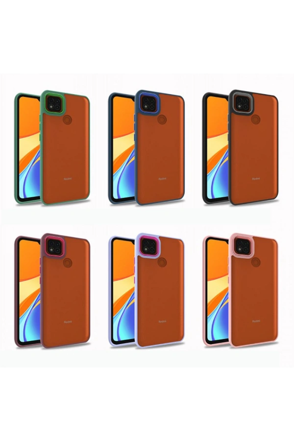 Xiaomi Redmi 9C Kılıf Zore Flora Kapak