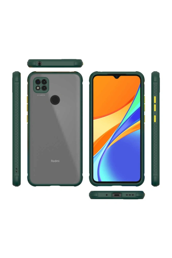 Xiaomi Redmi 9C Kılıf ​​Zore Kaff Kapak