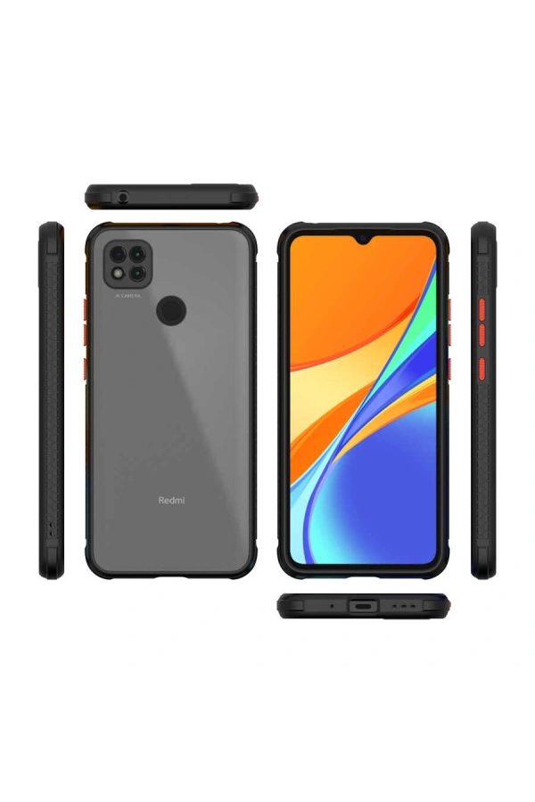 Xiaomi Redmi 9C Kılıf ​​Zore Kaff Kapak
