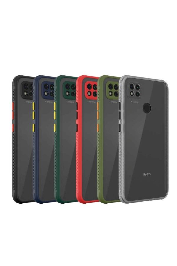 Xiaomi Redmi 9C Kılıf ​​Zore Kaff Kapak