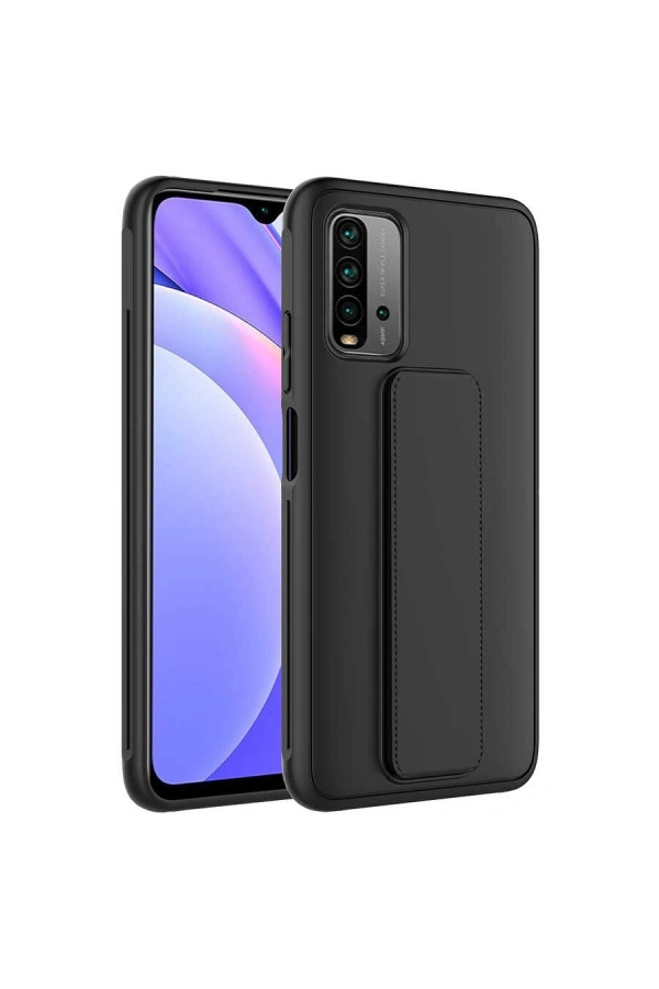 Xiaomi Redmi 9T Kılıf Zore Qstand Kapak