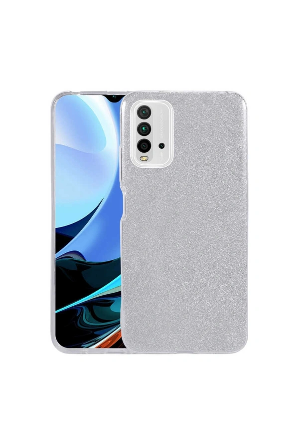Xiaomi Redmi 9T Kılıf Zore Shining Silikon