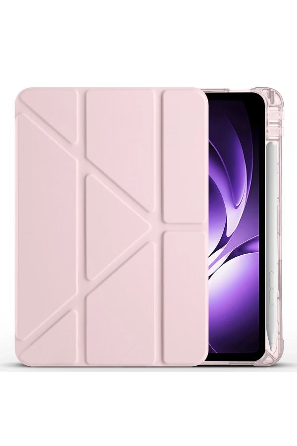 Xiaomi Redmi K Pad Kılıf Zore Tri Folding Kalem Bölmeli Standlı Kılıf