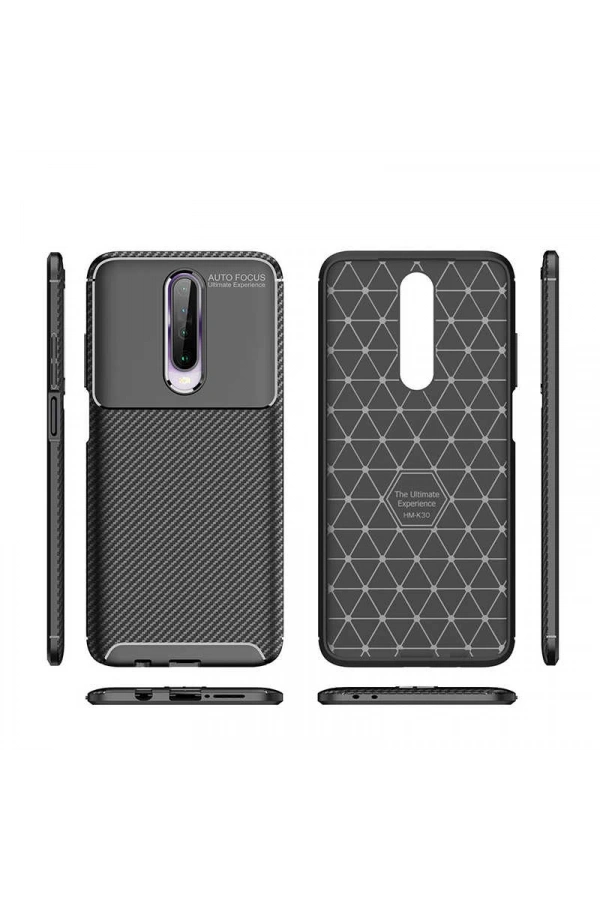 Xiaomi Redmi K30 Kılıf Zore Negro Silikon Kapak