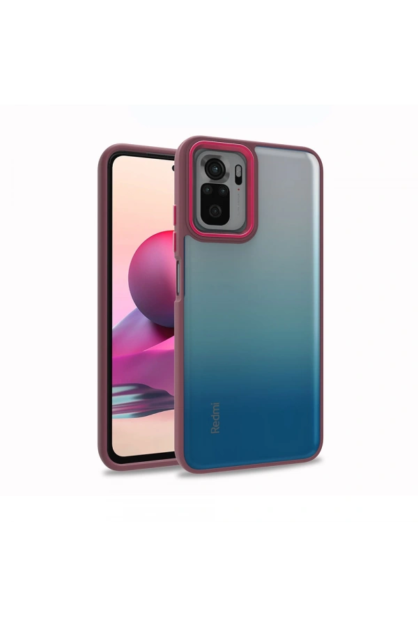 Xiaomi Redmi Note 10 Kılıf Zore Flora Kapak