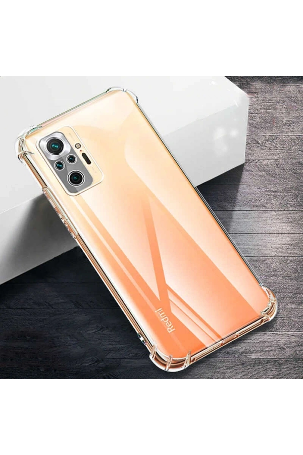 Xiaomi Redmi Note 10 Kılıf Zore Kamera Korumalı Nitro Anti Shock Silikon