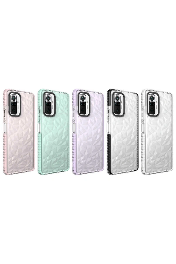 Xiaomi Redmi Note 10 Pro Kılıf Zore Buzz Kapak