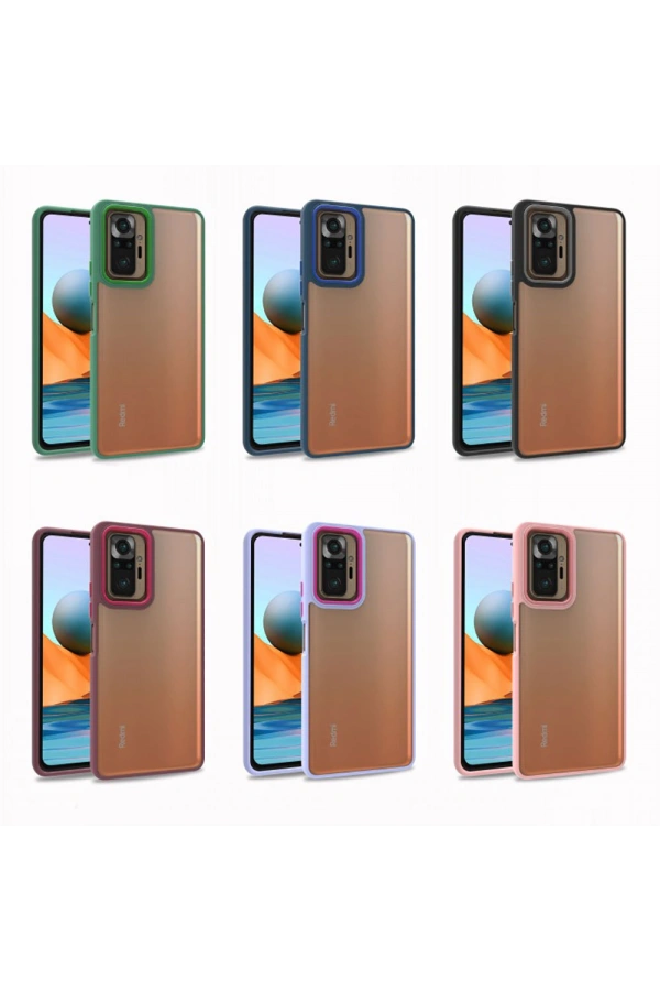 Xiaomi Redmi Note 10 Pro Kılıf Zore Flora Kapak