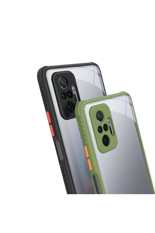 Xiaomi Redmi Note 10 Pro Kılıf ​​Zore Kaff Kapak