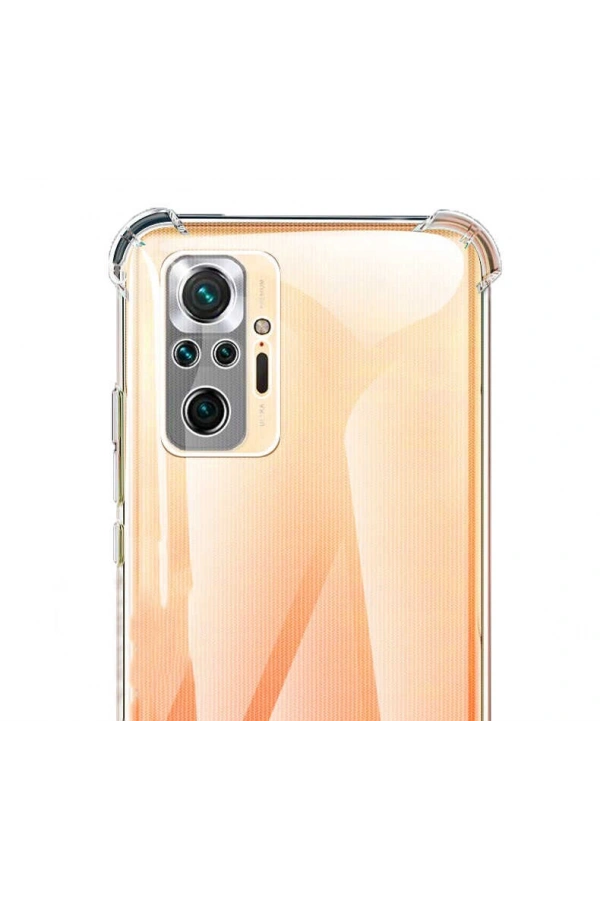 Xiaomi Redmi Note 10 Pro Kılıf Zore Kamera Korumalı Nitro Anti Shock Silikon
