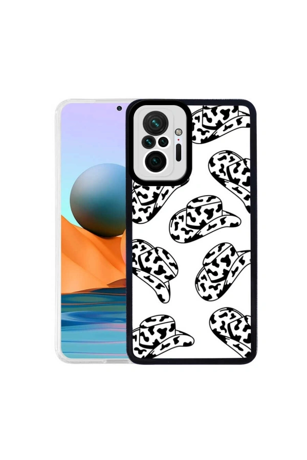 Xiaomi Redmi Note 10 Pro Kılıf Zore M-Fit Desenli Kapak