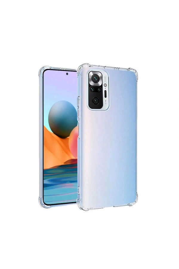 Xiaomi Redmi Note 10 Pro Kılıf Zore Nitro Anti Shock Silikon