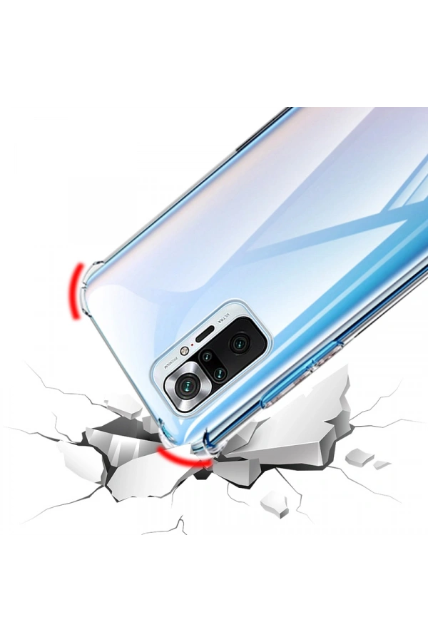 Xiaomi Redmi Note 10 Pro Kılıf Zore Nitro Anti Shock Silikon