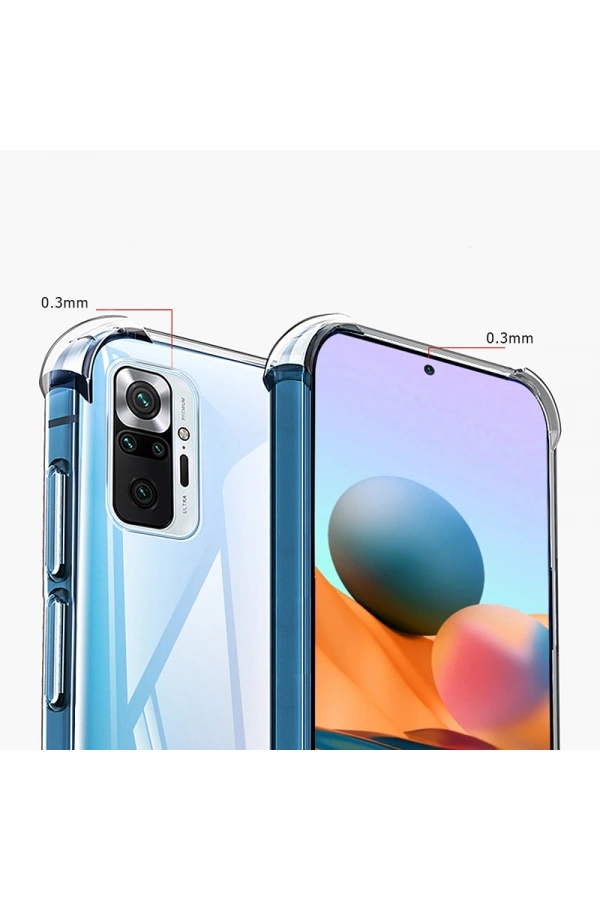 Xiaomi Redmi Note 10 Pro Kılıf Zore Nitro Anti Shock Silikon