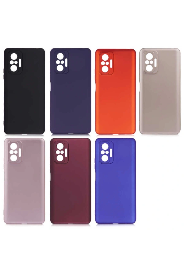 Xiaomi Redmi Note 10 Pro Kılıf Zore Premier Silikon Kapak