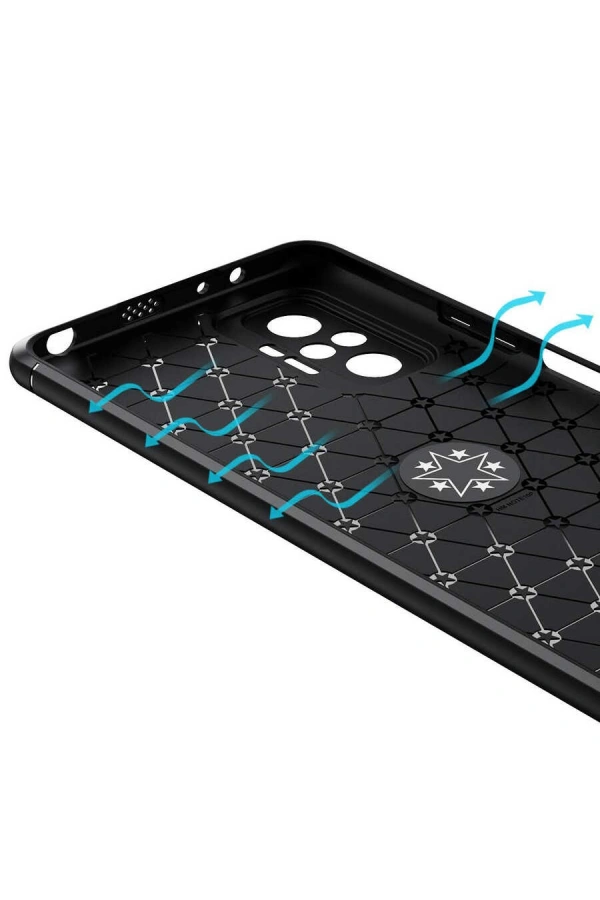 Xiaomi Redmi Note 10 Pro Kılıf Zore Ravel Silikon Kapak