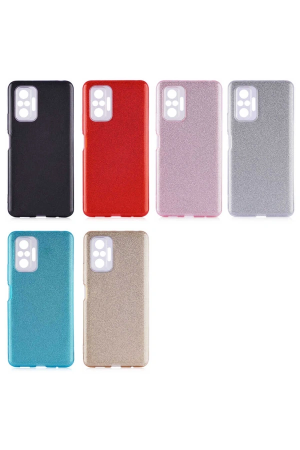 Xiaomi Redmi Note 10 Pro Kılıf Zore Shining Silikon