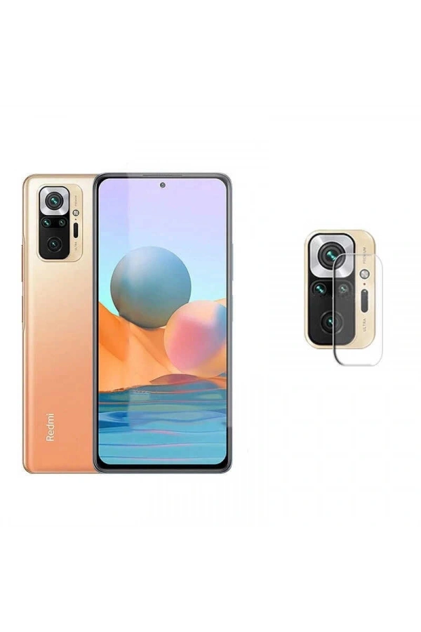 Xiaomi Redmi Note 10 Pro Zore Nano Kamera Koruyucu