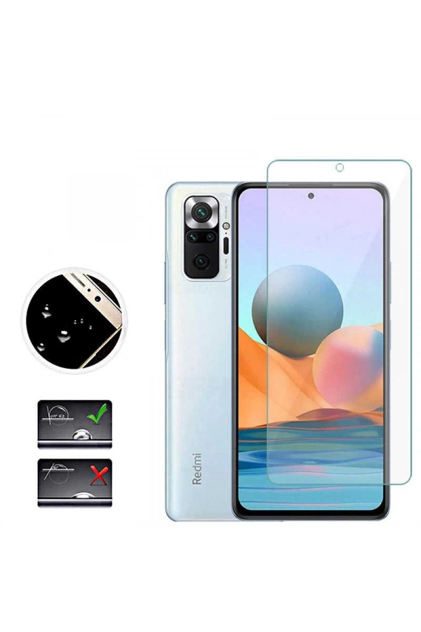 Xiaomi Redmi Note 10 Pro Zore Nano Micro Temperli Ekran Koruyucu