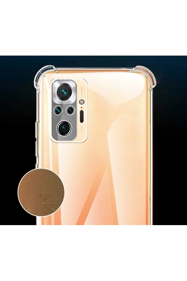 Xiaomi Redmi Note 10S Kılıf Zore Kamera Korumalı Nitro Anti Shock Silikon