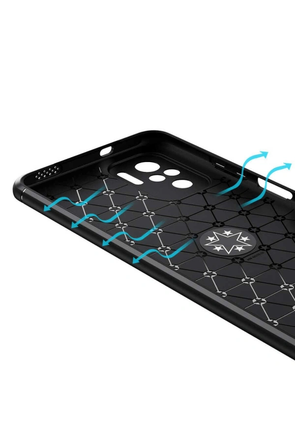 Xiaomi Redmi Note 10S Kılıf Zore Ravel Silikon Kapak
