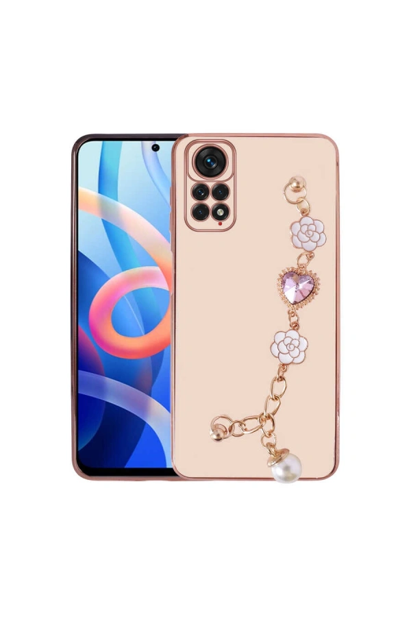 Xiaomi Redmi Note 11 Global Kılıf El Tutamaçlı Kamera Korumalı Zore Taka Silikon Kapak