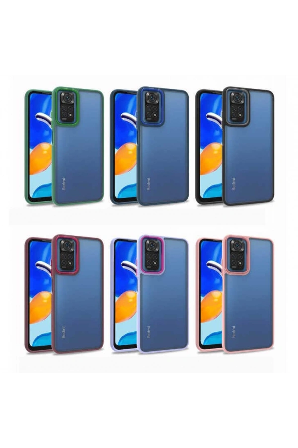 Xiaomi Redmi Note 11 Global Kılıf Zore Flora Kapak