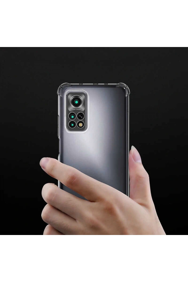 Xiaomi Redmi Note 11 Global Kılıf Zore Kamera Korumalı Nitro Anti Shock Silikon