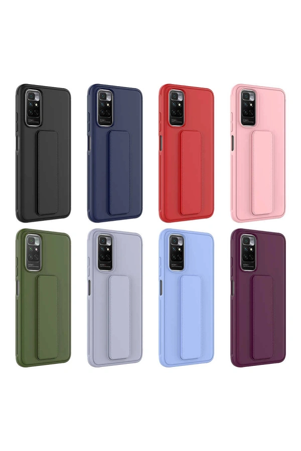 Xiaomi Redmi Note 11 Global Kılıf Zore Qstand Kapak