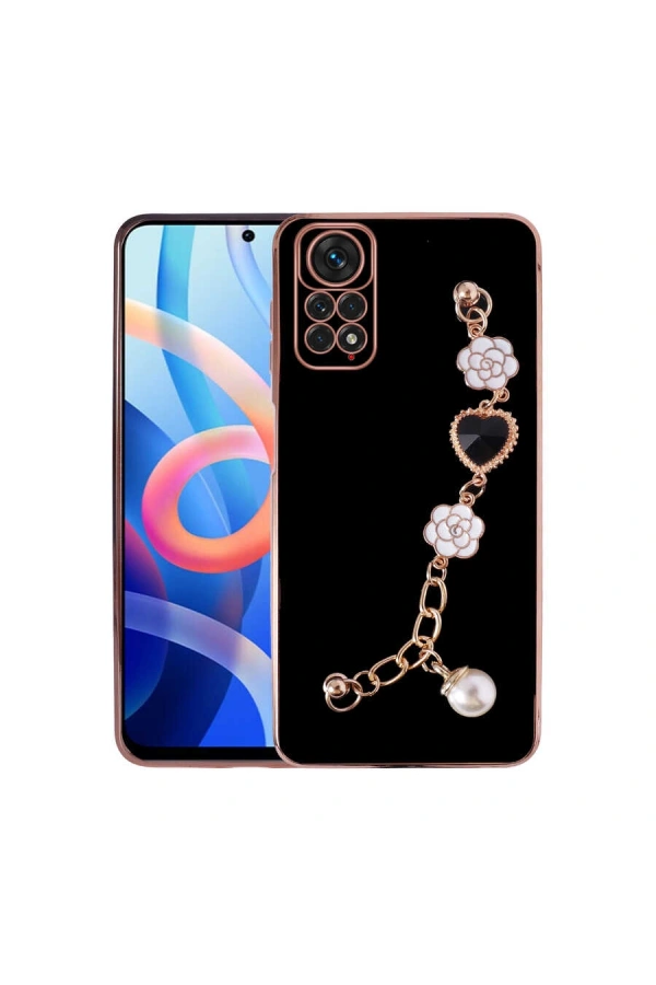 Xiaomi Redmi Note 11 Pro 5G Kılıf El Tutamaçlı Kamera Korumalı Zore Taka Silikon Kapak