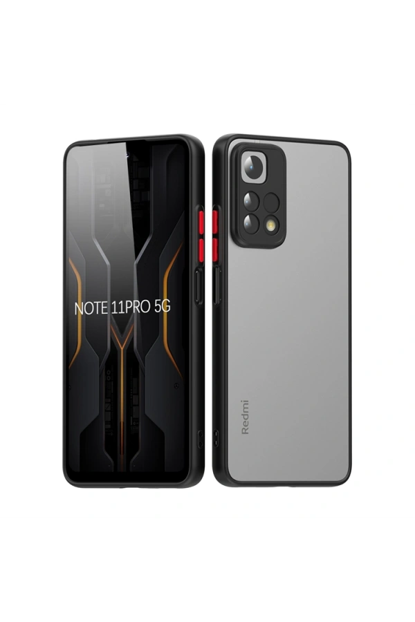 Xiaomi Redmi Note 11 Pro 5G Kılıf Zore Hux Kapak