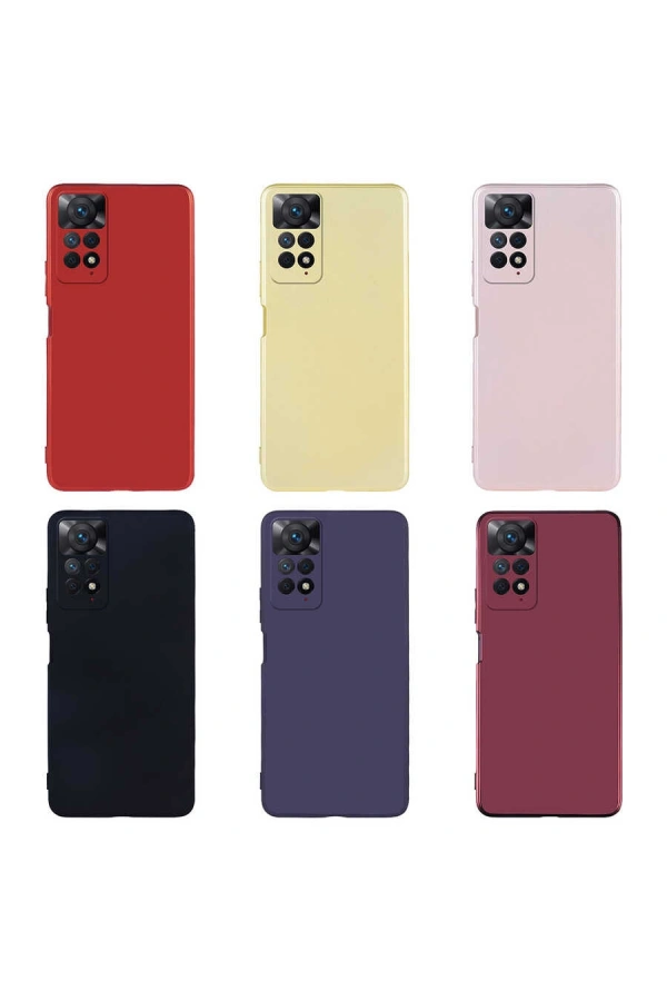 Xiaomi Redmi Note 11 Pro 5G Kılıf Zore Premier Silikon Kapak
