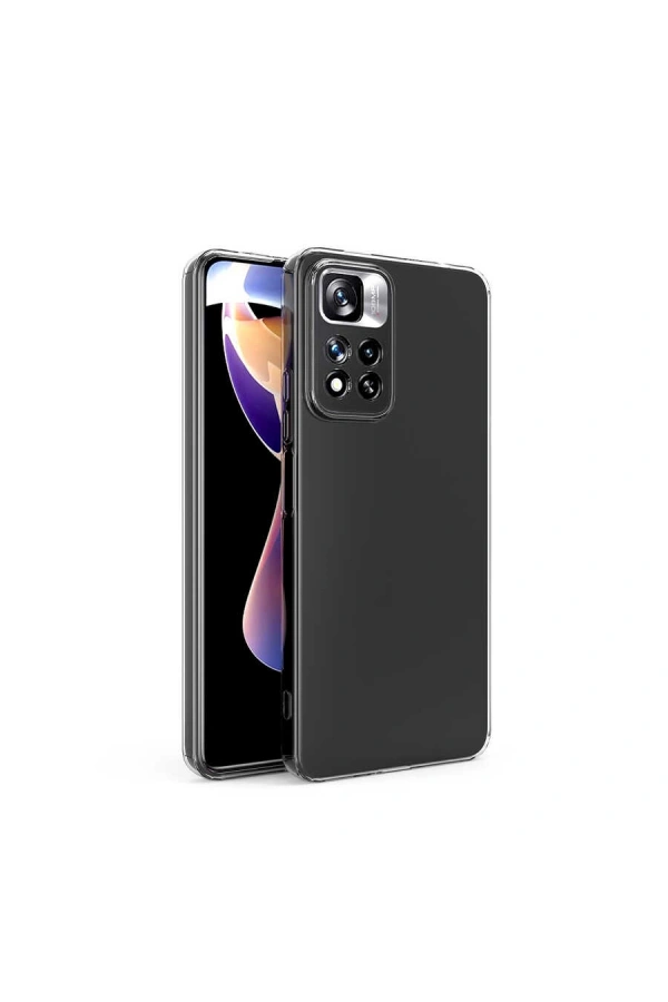 Xiaomi Redmi Note 11 Pro Plus 5G Kılıf Zore Kamera Korumalı Süper Silikon Kapak