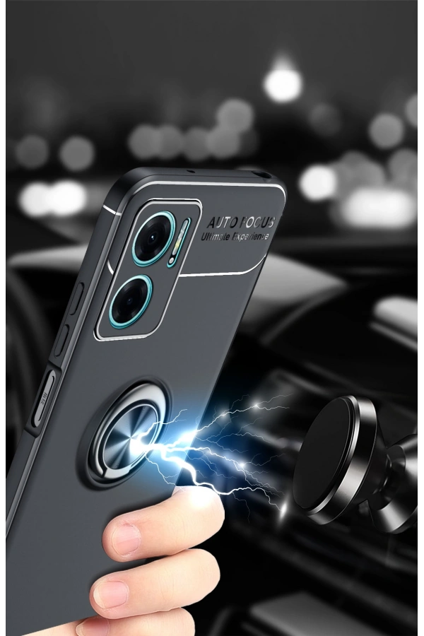 Xiaomi Redmi Note 11E Kılıf Zore Ravel Silikon Kapak