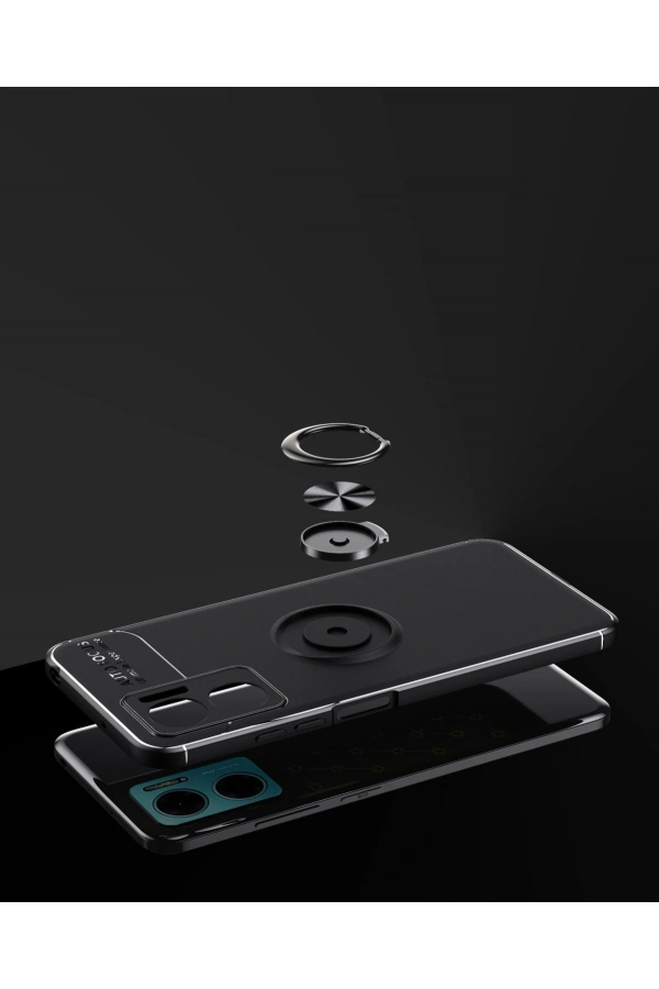 Xiaomi Redmi Note 11E Kılıf Zore Ravel Silikon Kapak