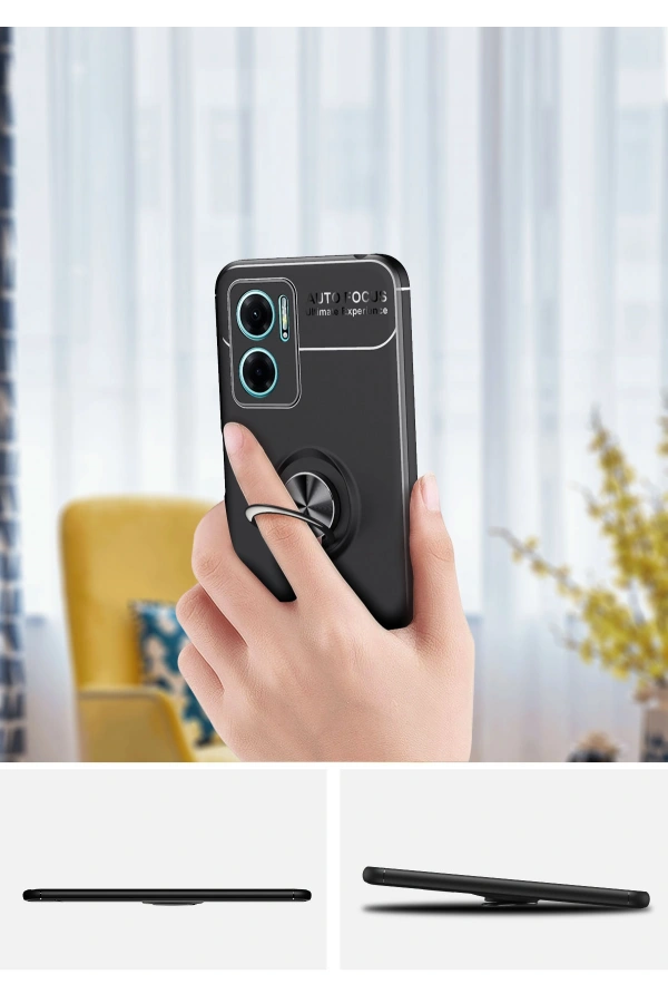 Xiaomi Redmi Note 11E Kılıf Zore Ravel Silikon Kapak