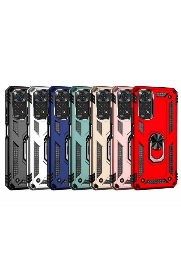 Xiaomi Redmi Note 11S Global Kılıf Zore Vega Kapak