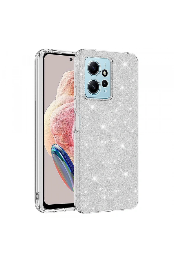 Xiaomi Redmi Note 12 4G Kılıf Zore Shining Silikon