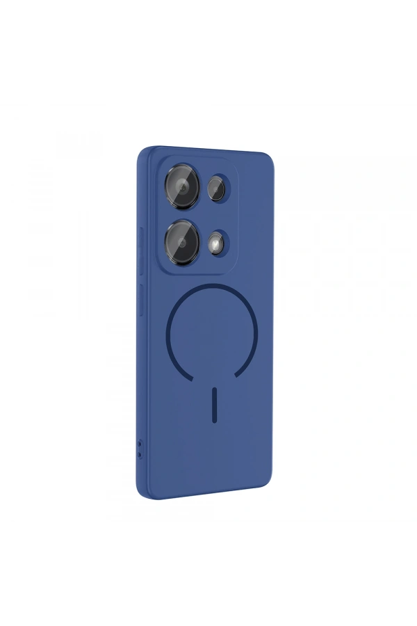 Xiaomi Redmi Note 13 Pro 4G Kılıf M-safe Şarj Özellikli Zore Meta Kapak
