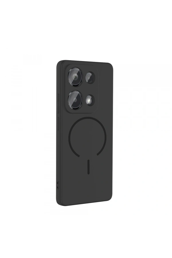 Xiaomi Redmi Note 13 Pro 4G Kılıf M-safe Şarj Özellikli Zore Meta Kapak